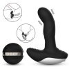 Masażer Prostaty Wibrator Analny Podgrzewany USB 7 Funckcji + Pulsator BLACK